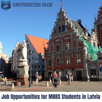 Job Opportunities for MBBS students in Latvia